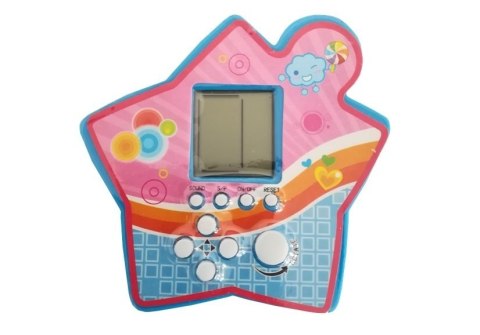 Gra Elektroniczna Kieszonkowa Brick Niebieska LEAN TOYS Gra Elektroniczna Kieszonkowa Brick Niebieska LEAN TOYS