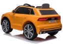 Auto na Akumulator Audi Q8 JJ2066 Żółty Lakierowany