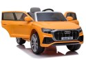 Auto na Akumulator Audi Q8 JJ2066 Żółty Lakierowany