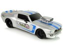 Auto Sportowe R/C 1:16 Srebrne Niebieskie Pasy Pilot