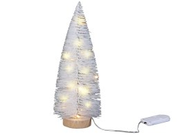 Choinka Dekoracyjna Biała Lampki Świąteczne Dekoracja Boże Narodzenie