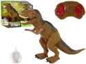 Dinozaur Tyranozaur Rex Zdalnie Sterowany R/C z Parą Dźwięk