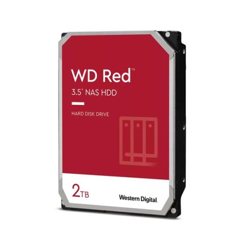 Western Digital wewnętrzny dysk twardy, WD Red (NAS), 3.5", SATA III, 2TB, 2000GB, WD20EFAX