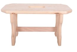 Drewniany stołek FORTE