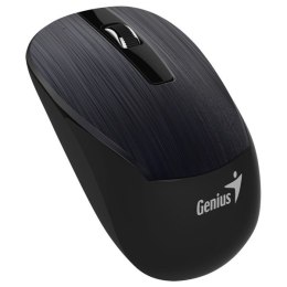 Genius Mysz NX-7015, 1600DPI, 2.4 [GHz], optyczna, 3kl., bezprzewodowa USB, czarna, 1 szt AA