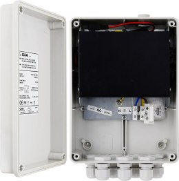 Switch 6-portowy SG64H z zasilaczem do 4 kamer IP w obudowie hermetycznej PULSAR