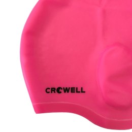 Czepek pływacki Crowell Ucho Bora różowy kol.5
