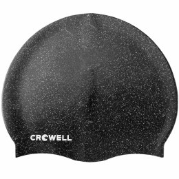 Czepek pływacki silikonowy Crowell Recycling Pearl czarny kol.1