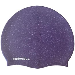 Czepek pływacki silikonowy Crowell Recycling Pearl fioletowy kol.4