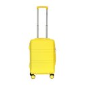 Walizka kabinowa + kuferek w kolorze żółtym