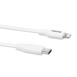 Avacom USB kabel (2.0), USB C (M) - Apple Lightning M, 1.2m, biały, MFi certifikace, DCUS-MFIC-120W