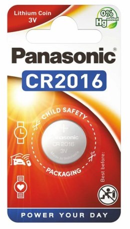 Bateria CR2016 PANASONIC (blister 1 szt.) PANASONIC
