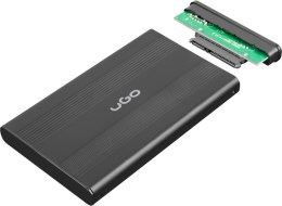OBUDOWA DYSKU ZEWNĘTRZNA UGO MARAPI S120 SATA 2.5cala USB 2.0 CZARNA UGO