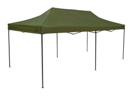 Namiot imprezowy nożycowy, 3 x 6 m, zielony, wodoodporny