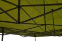 Namiot imprezowy nożycowy, 3 x 6 m, zielony, wodoodporny