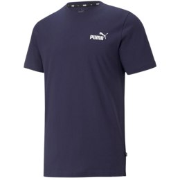 Koszulka męska Puma ESS Small Logo Tee granatowa 586668 06