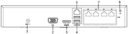 Rejestrator IP Hilook 4MP NVR-4CH-4MP/4P HILOOK