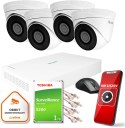 Zestaw monitoringu Hilook by Hikvision 4 kamer 1TB dysk HILOOK