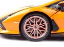 Auto R/C Lamborghini Sian FKP 37 Rastar 1:14 Pomarańczowe Na Pilota