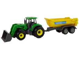 Pojazd Rolniczy Traktor Przyczepka D Zielony