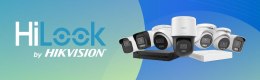 Zestaw monitoringu Hilook 8 kamer IP do biura domu sklepu magazynu HILOOK