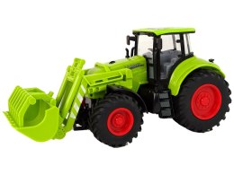 Traktor Napęd Frykcyjny Duże Koła Zielony