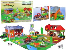 Zestaw Edukacyjny Farma Silos Stodoła Traktor