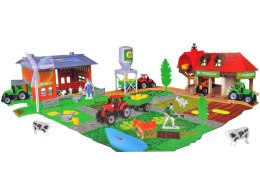 Zestaw Edukacyjny Farma Silos Stodoła Traktor