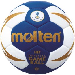Piłka ręczna męska Molten IHF H3X5001 BW
