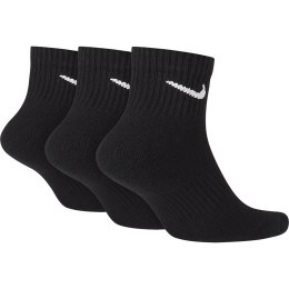 Skarpety Nike Value Cotton Quarter 3pary czarne SX4926 001