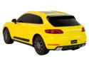 Auto R/C Porsche Macan Turbo 1:24 Rastar Żółty