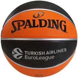 Piłka koszykowa Spalding Eurolige TF-150 Legacy czarno-pomarańczowa 84508Z