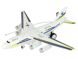 Samolot Pasażerski Zdalnie Sterowany RC Biały