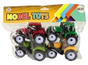 Zestaw Traktorów Rolniczych Farma 4 Sztuki Kolorowe