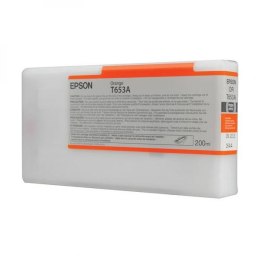 Epson oryginalny ink / tusz C13T653A00, orange, 200ml, Epson Stylus Pro 4900