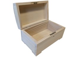 Drewniane pudełko zamykane, 20 x 11 x 12,5 cm