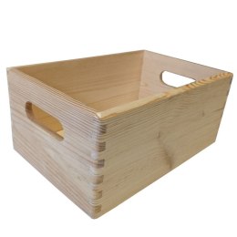 Drewniane uniwersalne pudełko, 30 x 20 x 13 cm