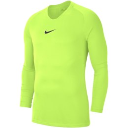 Koszulka dla dzieci Nike Dry Park First Layer JSY LS limonkowa AV2611 702