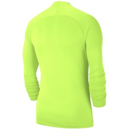 Koszulka dla dzieci Nike Dry Park First Layer JSY LS limonkowa AV2611 702