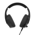 Marvo H8618, słuchawki z mikrofonem, regulacja głośności, czarna, 2.0, USB