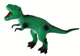 Duża Figurka Dinozaur Tyranozaur Dźwięk 38 cm Zielony