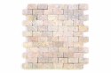 Mozaika marmurowa Garth na siatce 1 m2