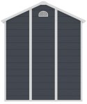 Domek narzędziowy AVE D, 226 x 192 x 190 cm, ciemnoszary