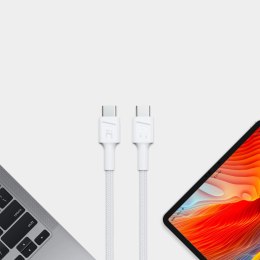 Kabel Biały USB-C Typ C 30cm Green Cell PowerStream, Power Delivery 60W, Quick Charge 3.0