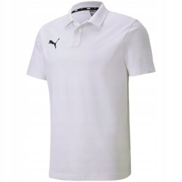 Koszulka męska Puma teamGOAL 23 Casuals Polo biała 656579 04