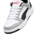 Buty dla dzieci Puma Rebound Layup Lo SL biało-szare 370490 20