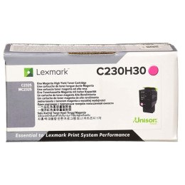 Lexmark oryginalny toner C230H30, magenta, 2300s, high capacity, Lexmark C2325dw,MC2325adw, O