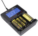 Ładowarka do akumulatorów cylindrycznych Li-ion / Ni-MH AA / AAA / 18650 Xtar VC4 XTAR