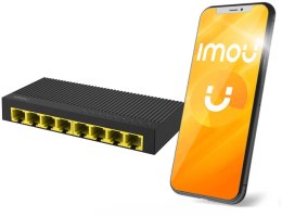 Switch Imou 8-portowy SG108C plastikowa obudowa IMOU