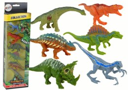 Zestaw Figurek Dinozaury Różne Rodzaje 6 Sztuk